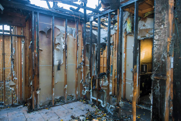 Professional Emergency Fire Cleanup technician working in Hideout, UT
